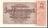 Deutschland 2 Rentenmark Geldschein, 1937-01-30, KM:174b, SS -