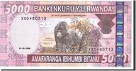 Ruanda 5000 Francs Geldschein, 2009-02-01, KM:33b, UNZ -