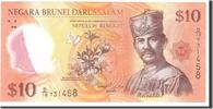 BRUNEI 10 Ringgit Geldschein, Undated, KM:37, UNZ -