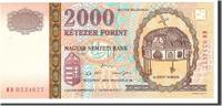 Ungarn 2000 Forint Geldschein, 2000-08-20, KM:186a, UNZ -