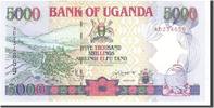 Uganda 5000 Shillings 1993 Geldschein, Undated, KM:37a, UNZ