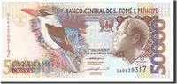 Saint Thomas and Prince 50,000 Dobras Geldschein, 1996-10-22, KM:68a -