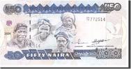 Nigeria 50 Naira Geldschein, Undated, KM:27d, UNZ -