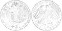 Bundesrepublik Deutschland 5 Mark Münze, Munich, Germany, UNZ, Silber -