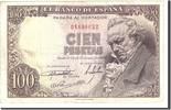 Spanien 100 Pesetas Geldschein, 1946-02-19, KM:131a, S+ -