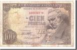 Spanien 100 Pesetas Geldschein, 1946-02-19, KM:131a, S -