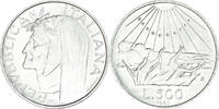 Italien 500 Lire Münze, Rome, VZ+, Silber, KM:100 -