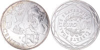 Frankreich 10 Euro Centre, Euros des régions, FDC, STGL, Silber -