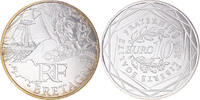 Frankreich 10 Euro Paris, Bretagne, STGL, Silber, Gadoury:EU514, KM:1866 -