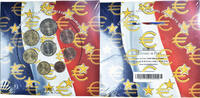 Frankreich 1 Cent to 2 Euro Monnaie de Paris, euro set, BU, STGL -