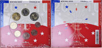 Frankreich 1 Cent to 2 Euro Monnaie de Paris, Paris, BU, STGL -