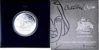 Spanien 10 Euro Madrid, 500th Anniversary Death of Columbus.BE, STGL -