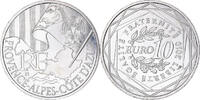 Frankreich 10 Euro Paris, Provence Alpes Côte d'Azur, UNZ, Silber -