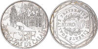 Frankreich 10 Euro Paris, Nord-Pas De Calais, VZ, Silber, Gadoury:EU450 -