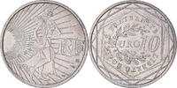 Frankreich 10 Euro Paris, SS+, Silber, KM:1580 -