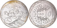 Frankreich 10 Euro Monnaie de Paris, Mickey Nouvelle Vague, UNZ, Silber -
