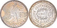 Frankreich 10 Euro UNZ, Silber, KM:1580 -