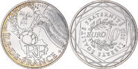 Frankreich 10 Euro Paris, Ile De France, UNZ, Silber, Gadoury:EU514 -