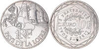 Frankreich 10 Euro Pays de la Loire, UNZ, Silber -