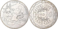 Frankreich 10 Euro Monnaie de Paris, Mickey Sur le Pont d'Avignon, VZ+ -