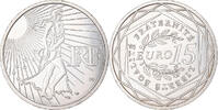 Frankreich 15 Euro Semeuse, UNZ, Silber, Gadoury:2, KM:1535 -
