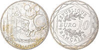 Frankreich 10 Euro Monnaie de Paris, MICKEY COMPTE À REBOURS, SS -