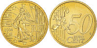 Frankreich 50 Euro Cent Paris, BU, STGL, Messing, Gadoury:6., KM:1287 -