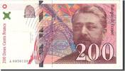 Frankreich 200 Francs Geldschein, Undated, SS, Fayette:72.2, KM:159b -