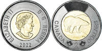 Kanada 2 Dollars Münze, Royal Canadian Mint, Posthume Hommage solennel -