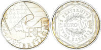 Frankreich 10 Euro Bretagne, VZ, Silber, KM:1648 -