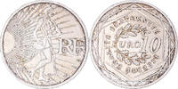 Frankreich 10 Euro Semeuse, SS+, Silber -