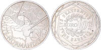 Frankreich 10 Euro Paris, UNZ, Silber, KM:1656 -