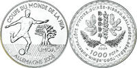 West African States 1000 Francs Münze, Paris, FIFA World Championship -