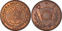 Kanada betaalpenning Masonic, Toronto, Shekinah Chapter, Chapter Penny, VZ+ -