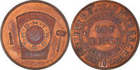 Kanada betaalpenning Masonic, Toronto, Orient Chapter, Chapter Penny, UNZ -