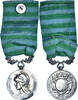 Frankreich Medaille Médaille Coloniale, WAR, Excellent Quality, Silber, 27 -