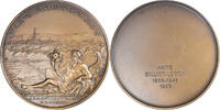 Frankreich Medaille Louis XIV, Strasbourg, Rottiers, Restrike, UNZ -