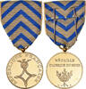 Frankreich Medaille Commémorative d'Afrique du Nord, WAR, Excellent Quality -