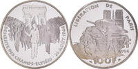 Frankreich 100 Francs Münze, Libération de Paris, Libération, Proof -