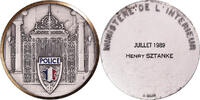 Frankreich Medaille Ministère de l'Intérieur, Police, J. Balme, SS -