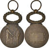 Frankreich Medaille Sociétés de Secours Mutuels, Very Good Quality, Roty -