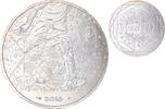 Frankreich 10 Euro UEFA Euro 2016, Paris, BU, UNZ+, Silber -
