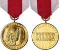 Polen Medaille Mérite pour la Défense Nationale, Classe Or, Uncirculated -