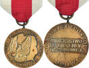 Polen Medaille Mérite pour la Défense Nationale, Classe Bronze -