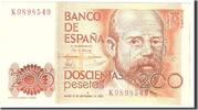 Spanien 200 Pesetas Geldschein, 1980-09-16, KM:156, VZ -