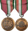 Polen Medaille Maintien de la Paix, WAR, Uncirculated, Bronze, 37 -