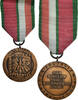 Polen Medaille Maintien de la Paix, WAR, Uncirculated, Bronze, 37 -