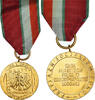 Polen Medaille Maintien de la Paix, WAR, Uncirculated, Gilt Bronze -