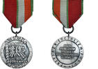 Polen Medaille Maintien de la Paix, WAR, Uncirculated, Silvered -
