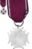 Polen Medaille Croix du Mérite pour Bravoure, Uncirculated, Silber, 42 -
